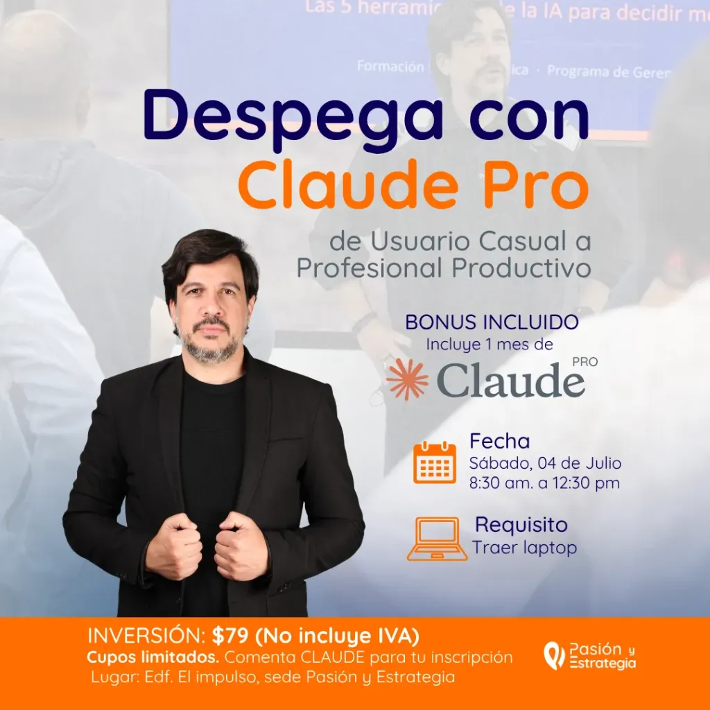 Despega con Claude Pro: De Usuario Casual a Profesional Productivo
