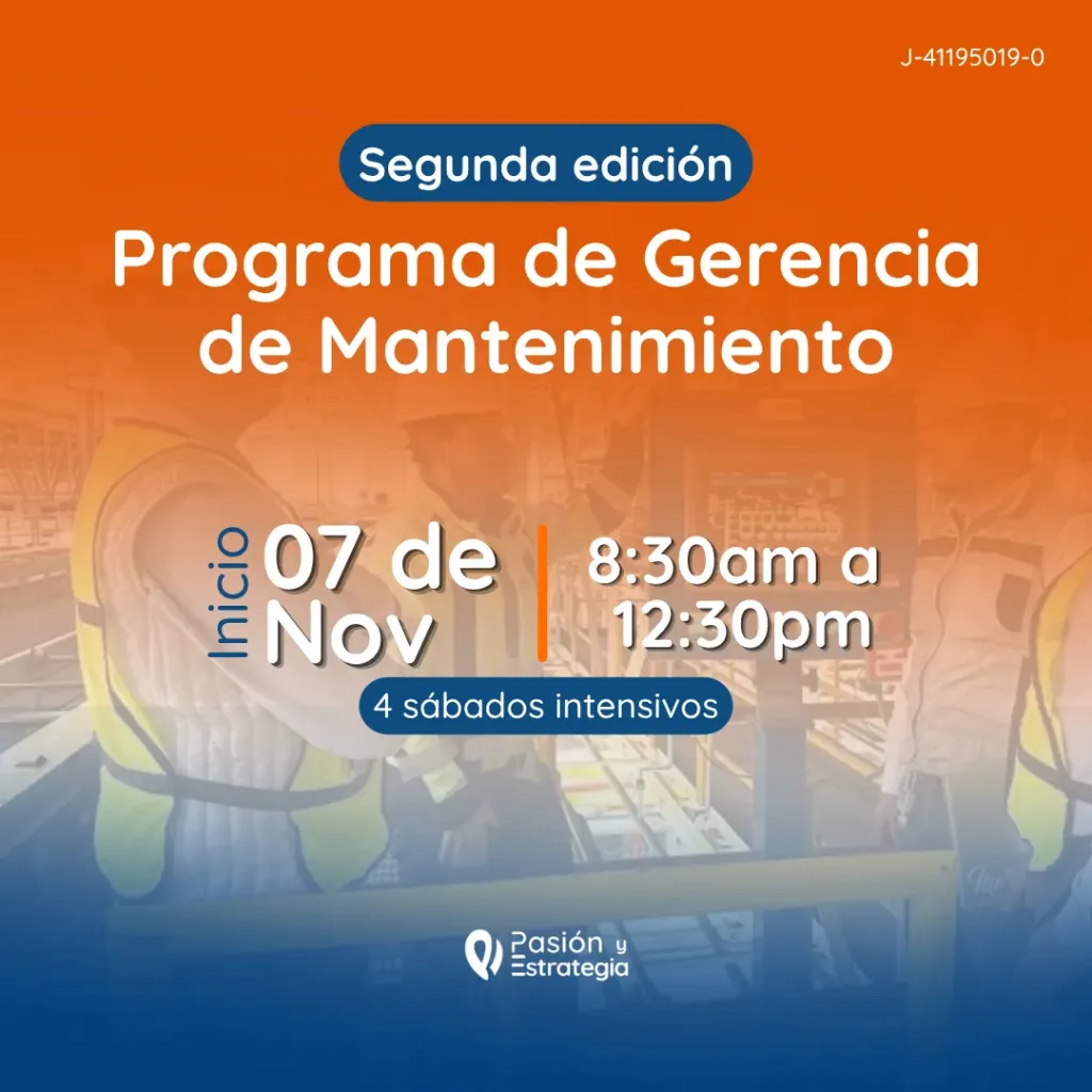 Programa Gerencia de Mantenimiento Industrial 2da Edición